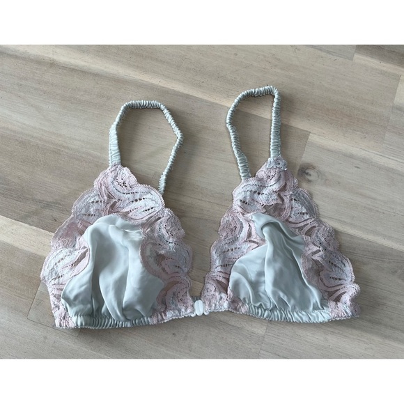 Vintage Christian Dior Intimates Size 34 Lace Trim Bralette